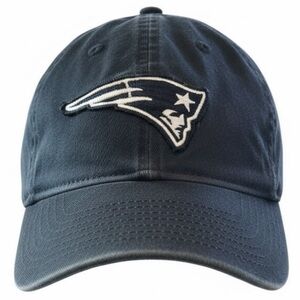 NFL Reebok Team Apparel New England Patriots Washed Black Baseball Cap